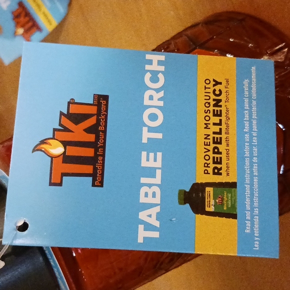 Tiki Table Torch - Picture 3 of 7